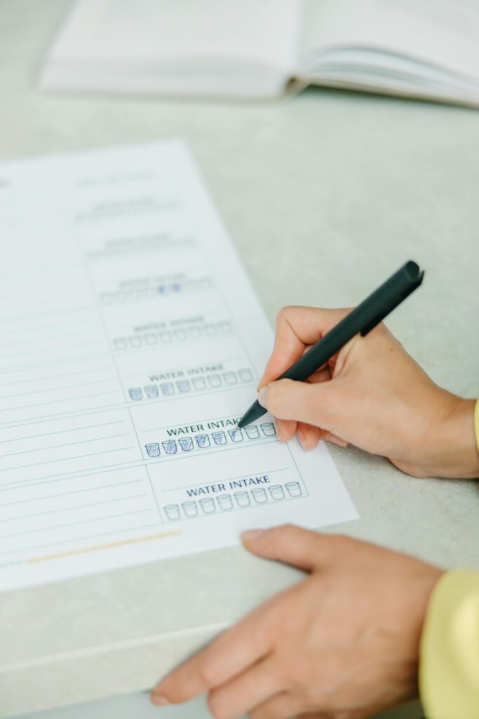 Persoonlijke voedingsbegeleiding consulten: bespreking van het voedingsplan